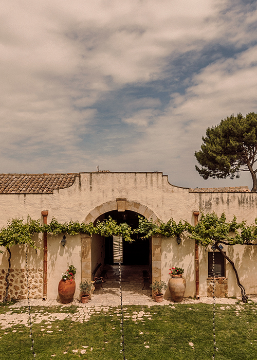Corte interna di Villa Immacolatella